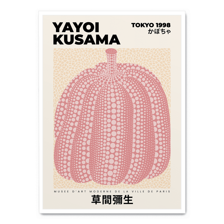 Yayoi Kusama - Pink Pumpkin